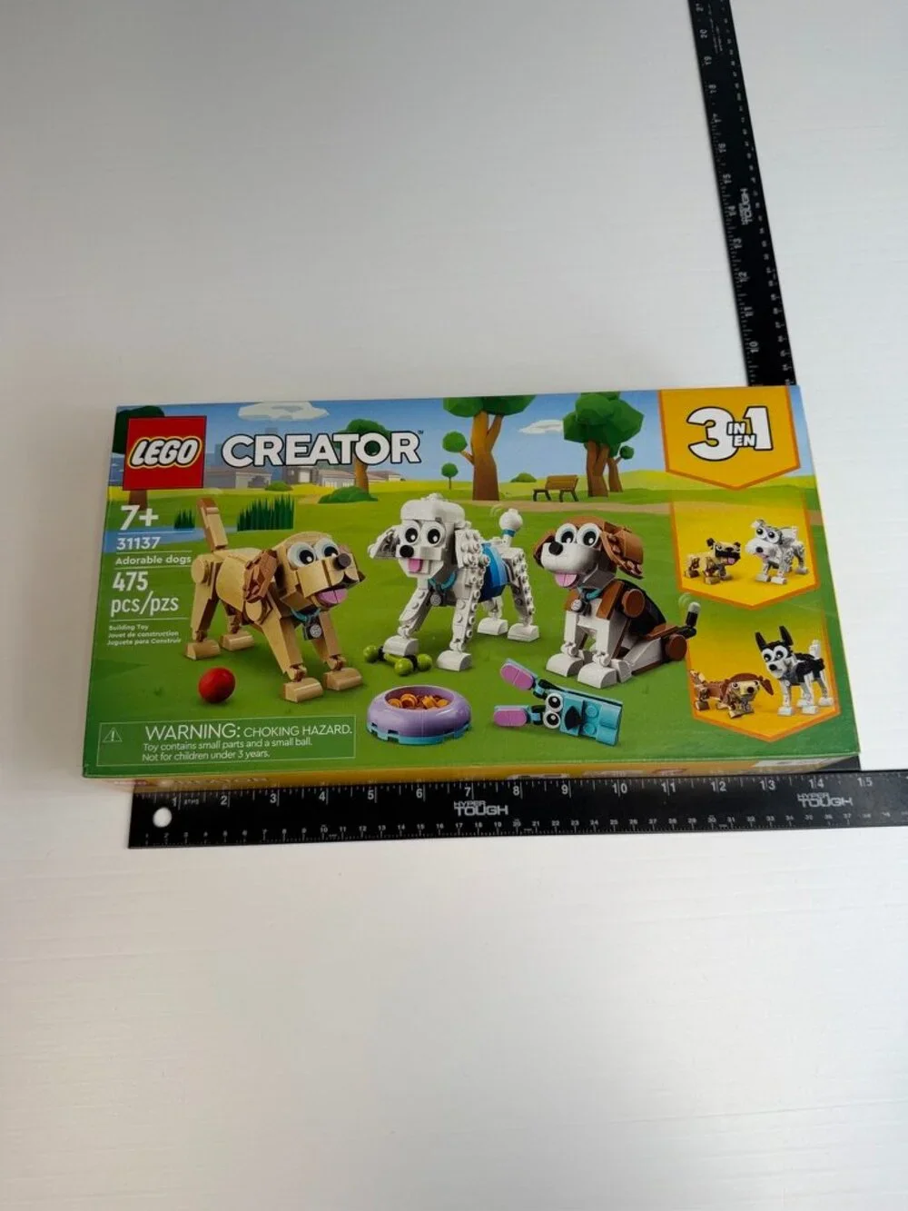 Lego Creator Adorable Dogs 31137 Puppy Husky Poodle 3 In 1 Toy Collect Party Ni - Picture 11 of 13